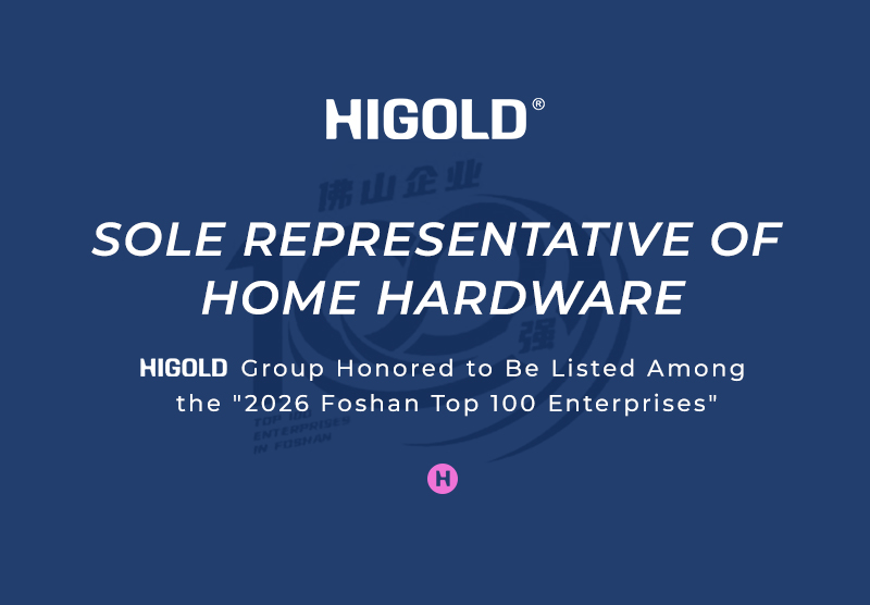 ¡Representante exclusivo del sector! HIGOLD Group nombrado en el 